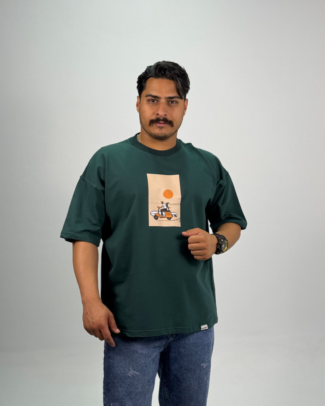 تیشرت طرح غروب